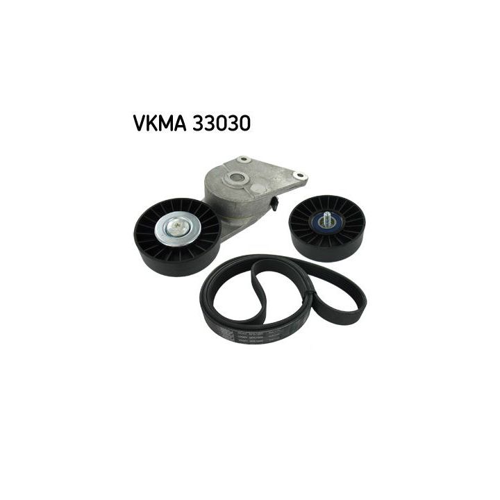 V formos rumbuotas diržas, komplektas SKF VKMA 33030