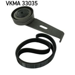 V formos rumbuotas diržas, komplektas SKF VKMA 33035