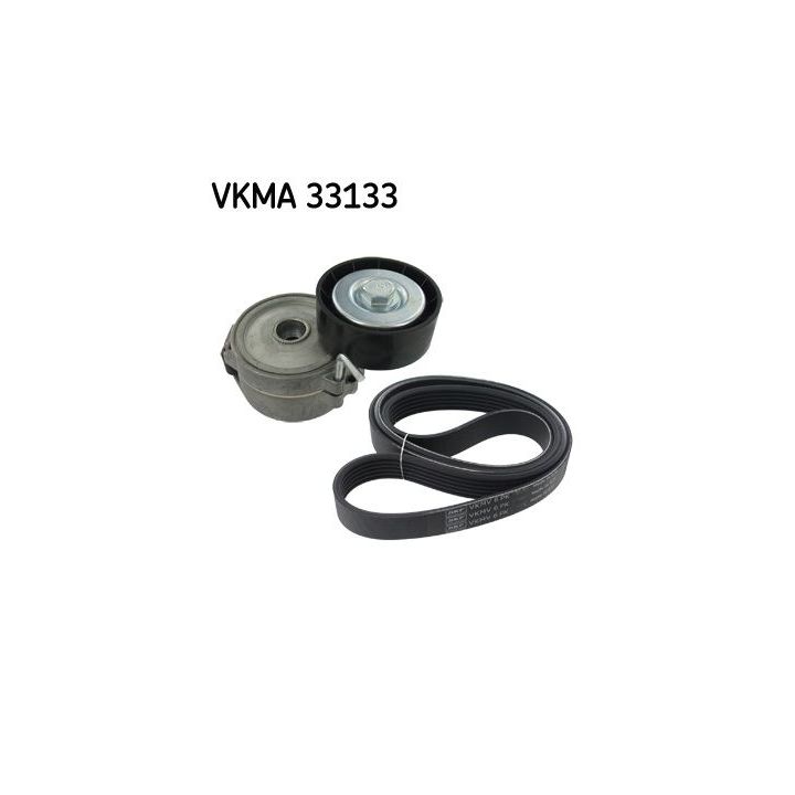 V formos rumbuotas diržas, komplektas SKF VKMA 33133