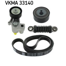 V formos rumbuotas diržas, komplektas SKF VKMA 33140