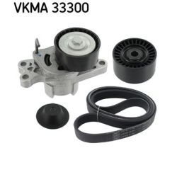 V formos rumbuotas diržas, komplektas SKF VKMA 33300