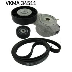 V formos rumbuotas diržas, komplektas SKF VKMA 34511
