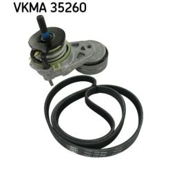 V formos rumbuotas diržas, komplektas SKF VKMA 35260