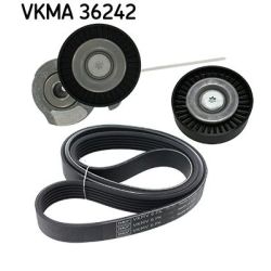 V formos rumbuotas diržas, komplektas SKF VKMA 36242