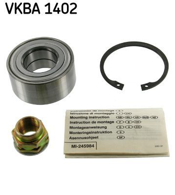 Rato guolio komplektas SKF VKBA 1402