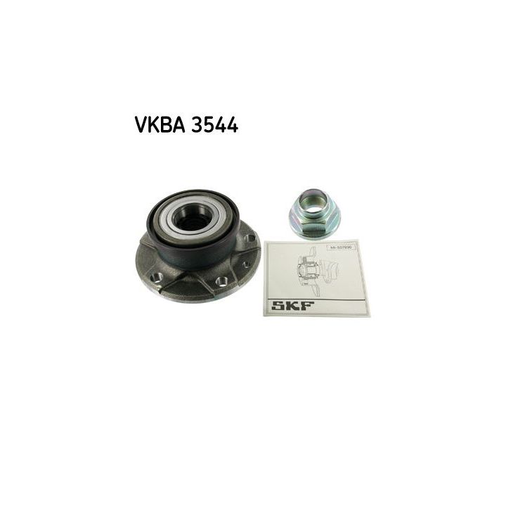 Rato guolio komplektas SKF VKBA 3544