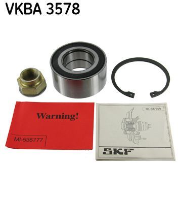 Rato guolio komplektas SKF VKBA 3578