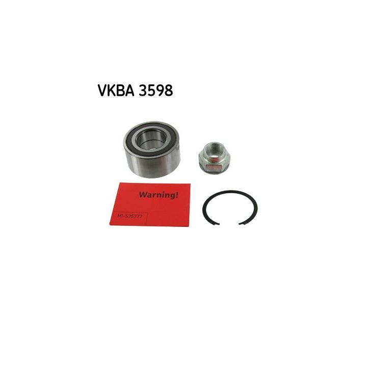 Rato guolio komplektas SKF VKBA 3598