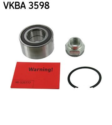 Rato guolio komplektas SKF VKBA 3598