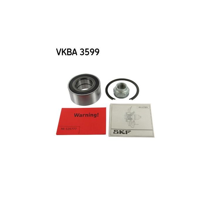 Rato guolio komplektas SKF VKBA 3599
