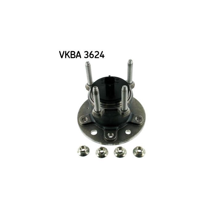 Rato guolio komplektas SKF VKBA 3624