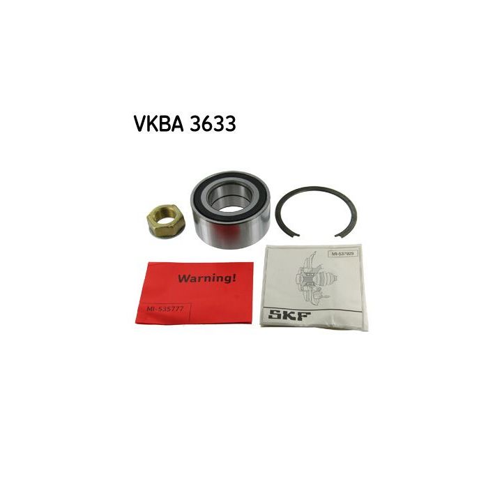 Rato guolio komplektas SKF VKBA 3633