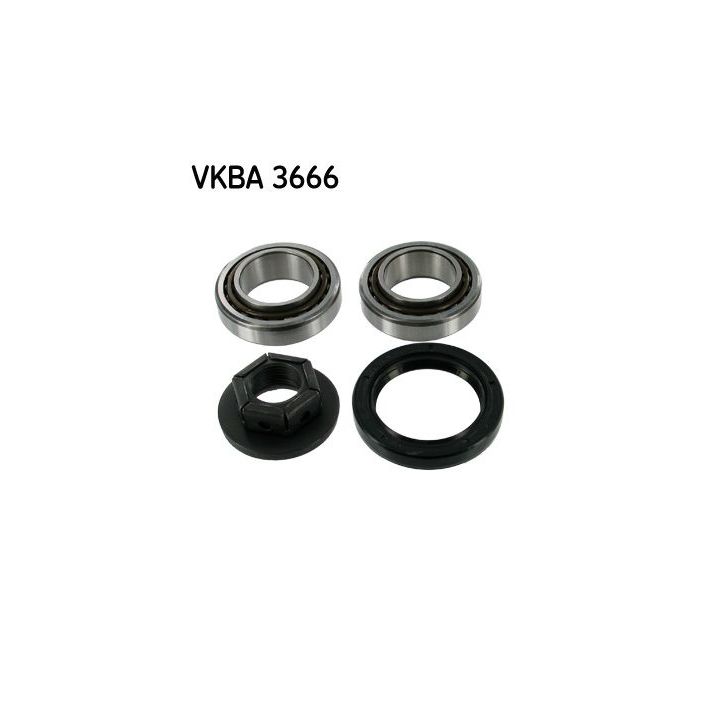Rato guolio komplektas SKF VKBA 3666