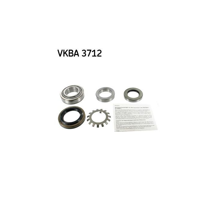 Rato guolio komplektas SKF VKBA 3712