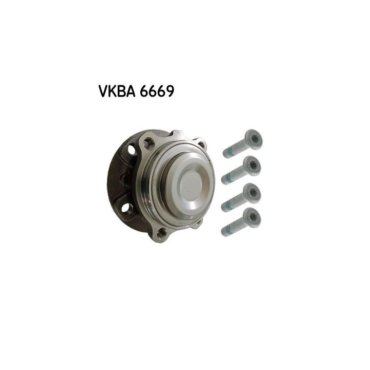 Rato guolio komplektas SKF VKBA 6669