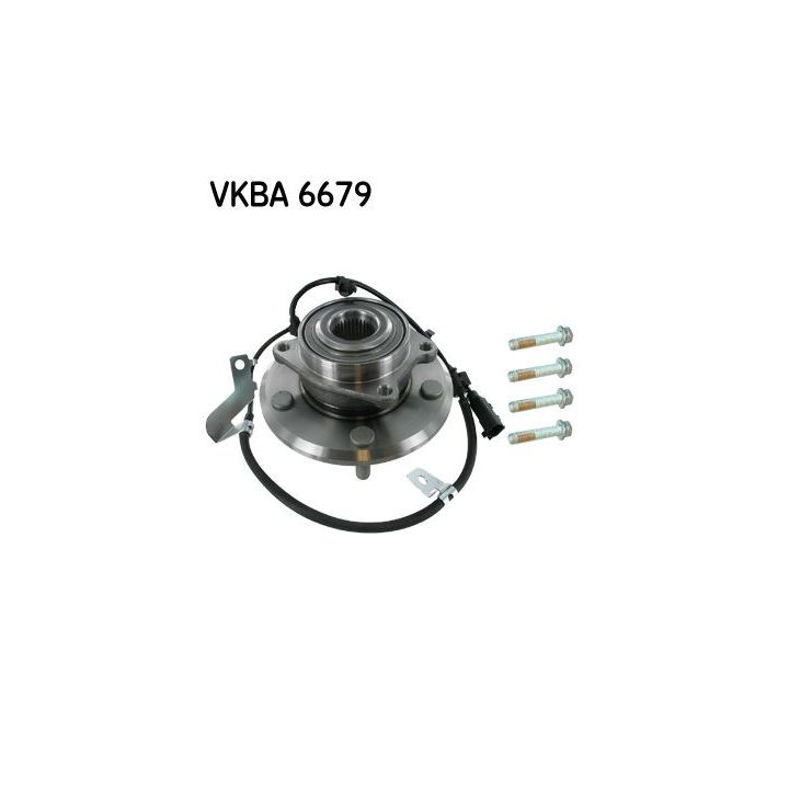 Rato guolio komplektas SKF VKBA 6679