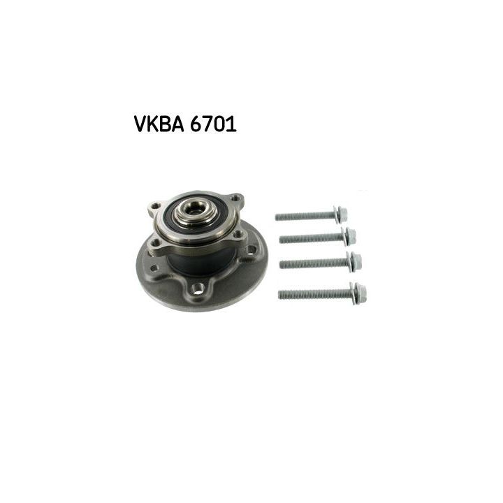 Rato guolio komplektas SKF VKBA 6701