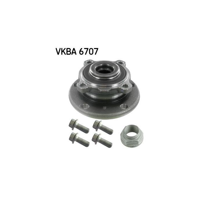 Rato guolio komplektas SKF VKBA 6707