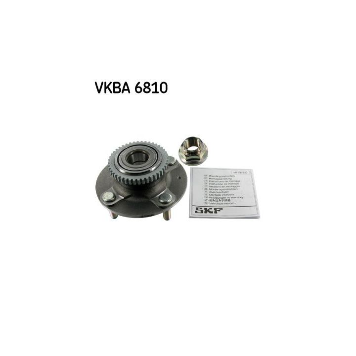 Rato guolio komplektas SKF VKBA 6810