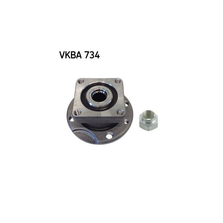 Rato guolio komplektas SKF VKBA 734