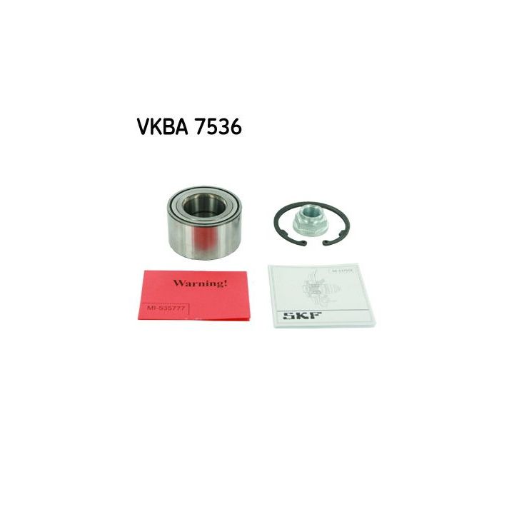 Rato guolio komplektas SKF VKBA 7536
