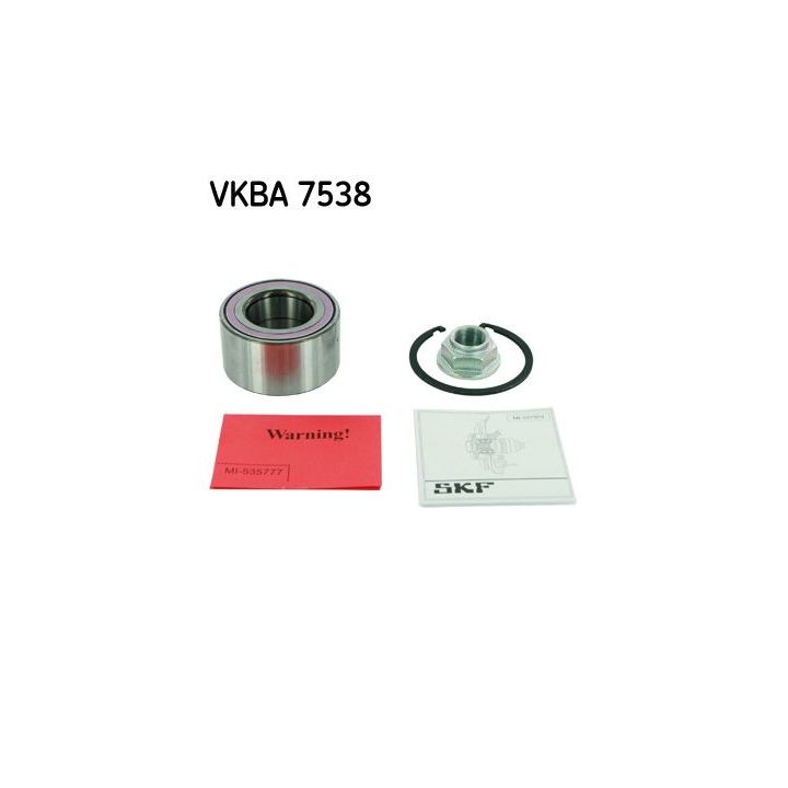 Rato guolio komplektas SKF VKBA 7538