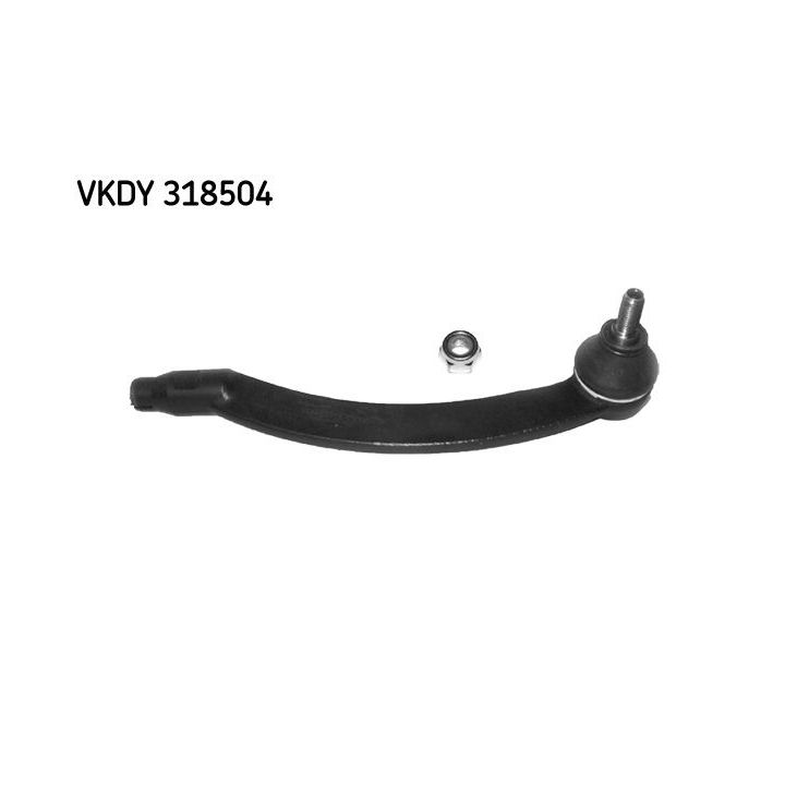 Skersinės vairo trauklės galas SKF VKDY 318504