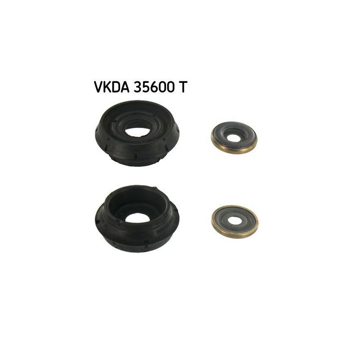 Pakabos statramsčio atraminis guolis SKF VKDA 35600 T