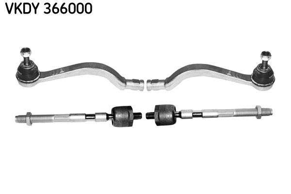 Remonto komplektas, vairo trauklės ašinė jungtis SKF VKDY 366000