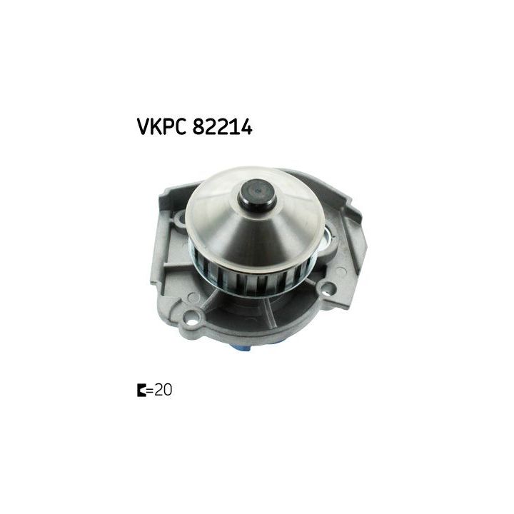 Vandens siurblys, variklio aušinimas SKF VKPC 82214