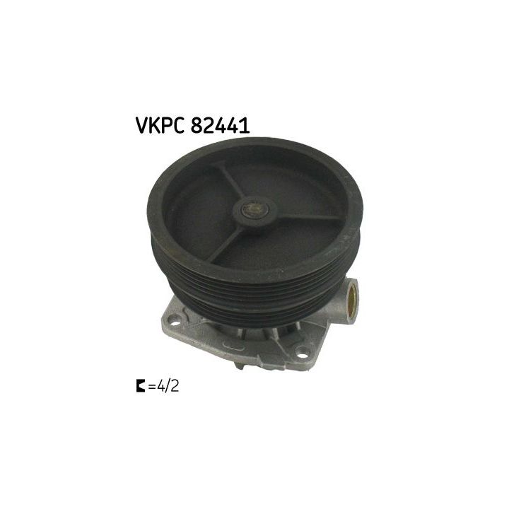 Vandens siurblys, variklio aušinimas SKF VKPC 82441