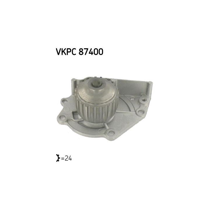 Vandens siurblys, variklio aušinimas SKF VKPC 87400