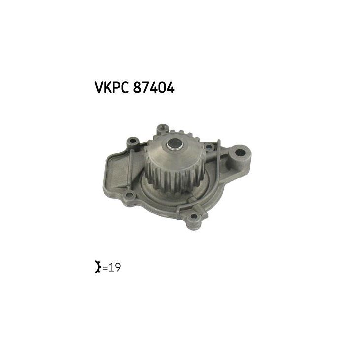 Vandens siurblys, variklio aušinimas SKF VKPC 87404