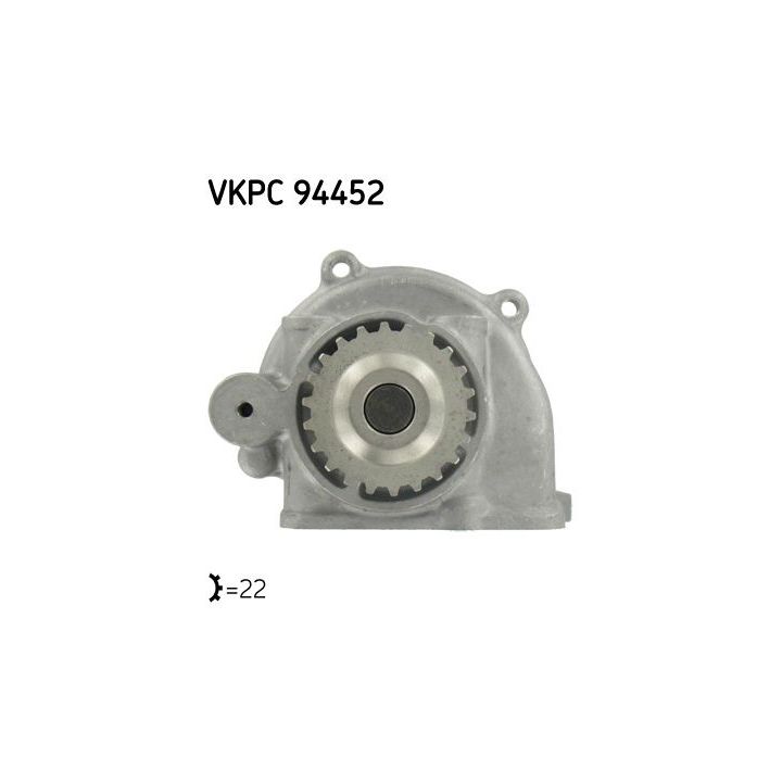 Vandens siurblys, variklio aušinimas SKF VKPC 94452