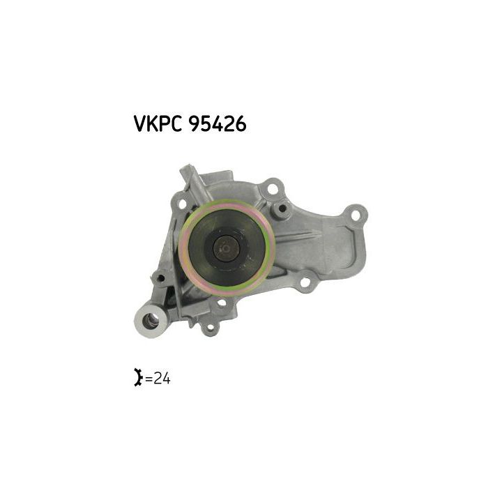 Vandens siurblys, variklio aušinimas SKF VKPC 95426