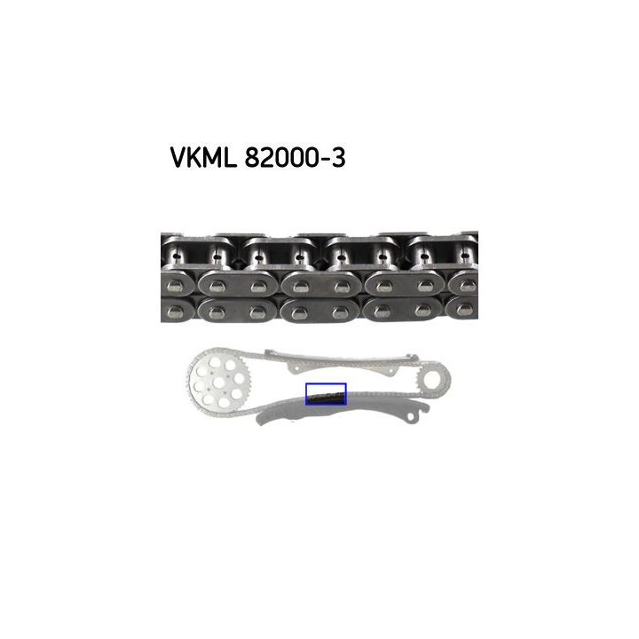 Paskirstymo grandinės komplektas SKF VKML 82000-3