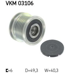 Laisvos eigos sankaba, kint. sr. generatorius SKF VKM 03106