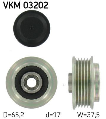 Laisvos eigos sankaba, kint. sr. generatorius SKF VKM 03202