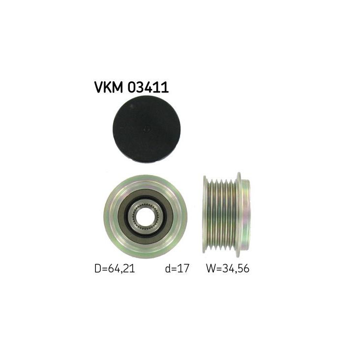 Laisvos eigos sankaba, kint. sr. generatorius SKF VKM 03411