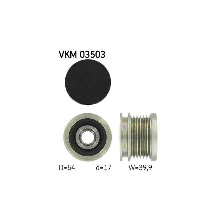 Laisvos eigos sankaba, kint. sr. generatorius SKF VKM 03503