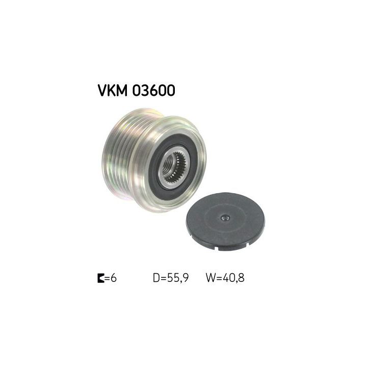 Laisvos eigos sankaba, kint. sr. generatorius SKF VKM 03600