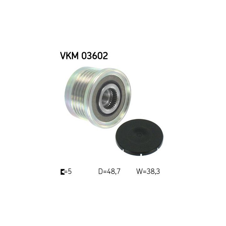 Laisvos eigos sankaba, kint. sr. generatorius SKF VKM 03602