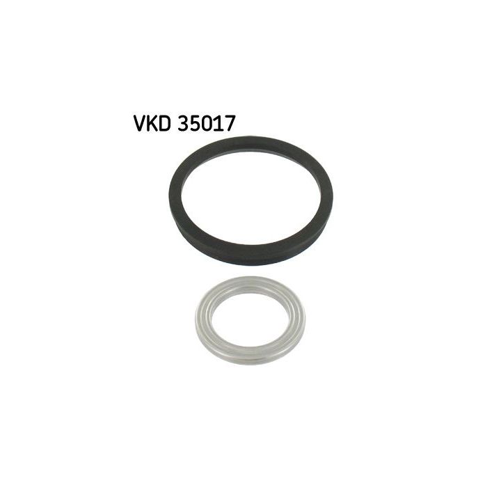 Frikcinis guolis, pakabos statramsčio atramos montavimas SKF VKD 35017