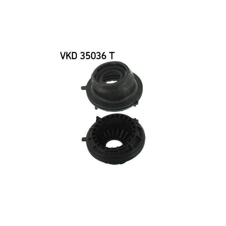 Frikcinis guolis, pakabos statramsčio atramos montavimas SKF VKD 35036 T