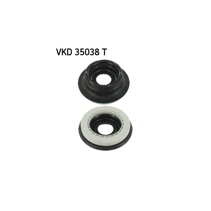 Frikcinis guolis, pakabos statramsčio atramos montavimas SKF VKD 35038 T