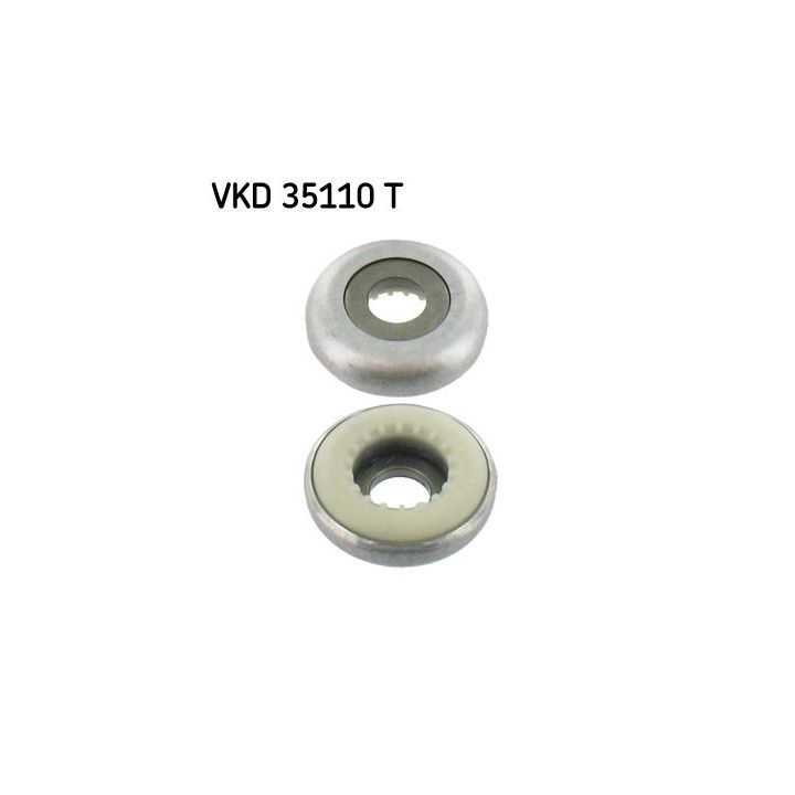 Frikcinis guolis, pakabos statramsčio atramos montavimas SKF VKD 35110 T