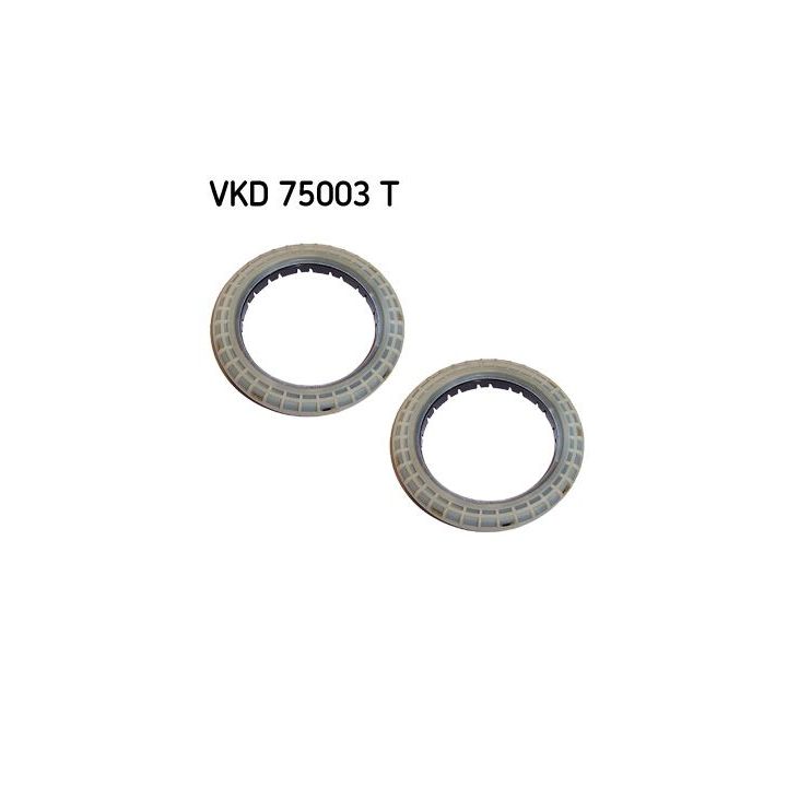 Frikcinis guolis, pakabos statramsčio atramos montavimas SKF VKD 75003 T