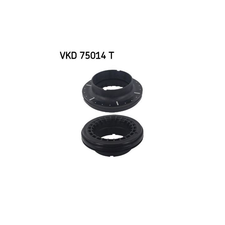 Frikcinis guolis, pakabos statramsčio atramos montavimas SKF VKD 75014 T