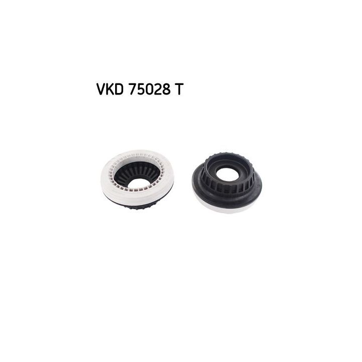 Frikcinis guolis, pakabos statramsčio atramos montavimas SKF VKD 75028 T