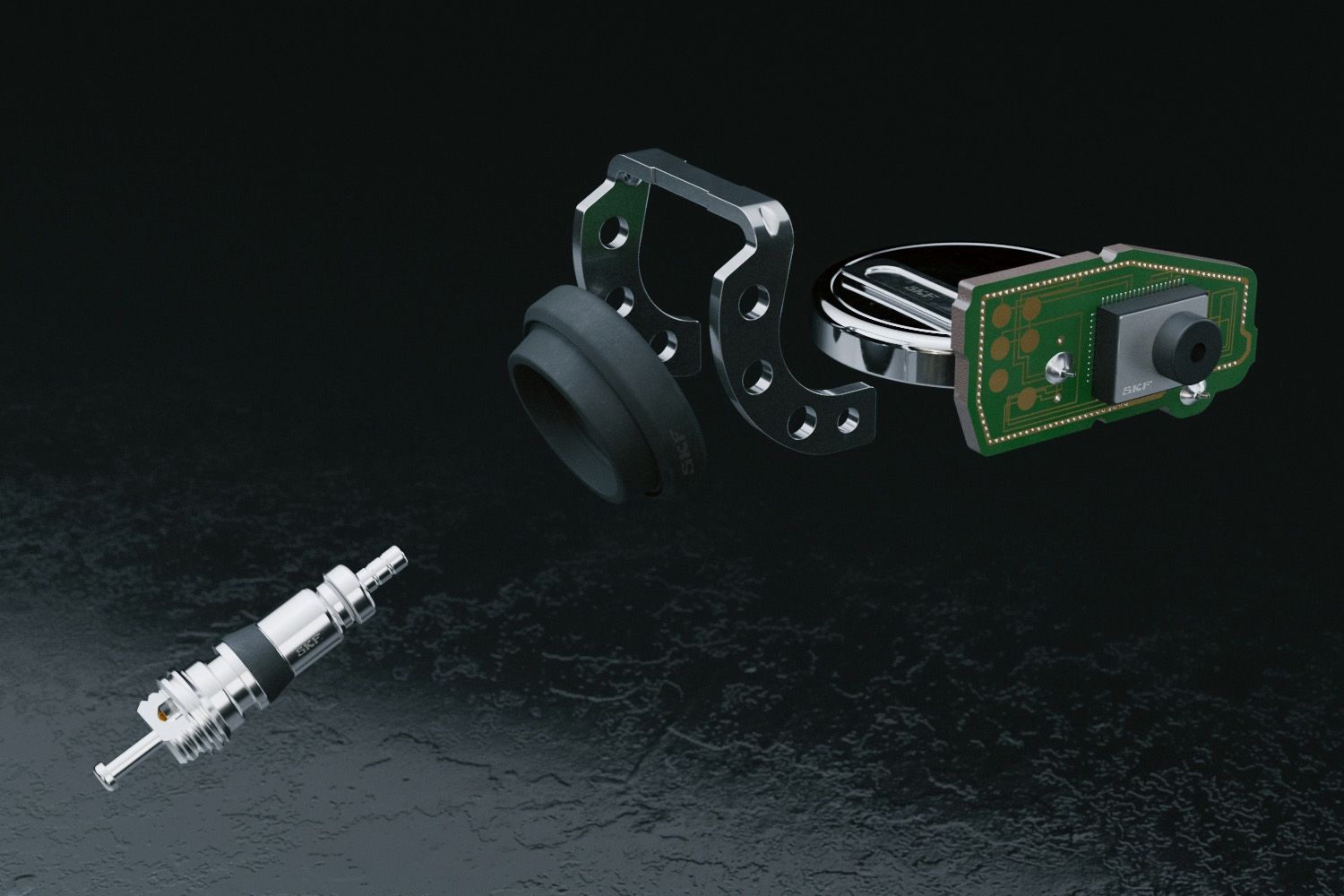 Rato jutiklis, padangų slėgio kontrolės sistema SKF VKRA 110038